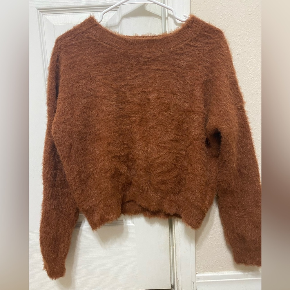 Fuzzy sweater